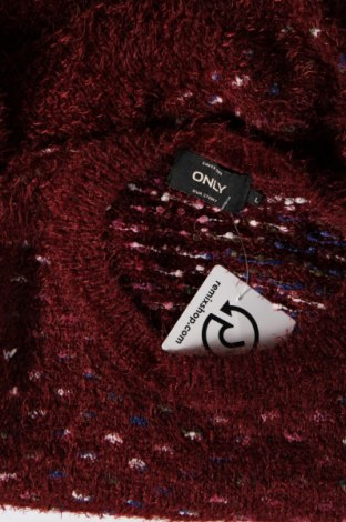 Pulover de femei ONLY, Mărime L, Culoare Roșu, Preț 28,95 Lei