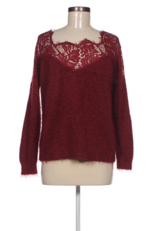 Дамски пуловер ONLY, Размер M, Цвят Червен, Цена 9,20 лв.