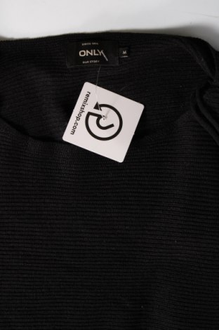 Дамски пуловер ONLY, Размер M, Цвят Черен, Цена 6,80 лв.