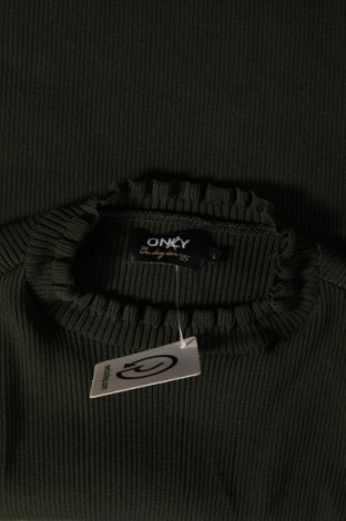Дамски пуловер ONLY, Размер L, Цвят Зелен, Цена 8,40 лв.