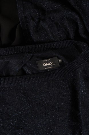 Pulover de femei ONLY, Mărime XL, Culoare Albastru, Preț 40,26 Lei