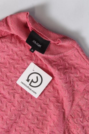Дамски пуловер Object, Размер M, Цвят Розов, Цена 12,18 лв.
