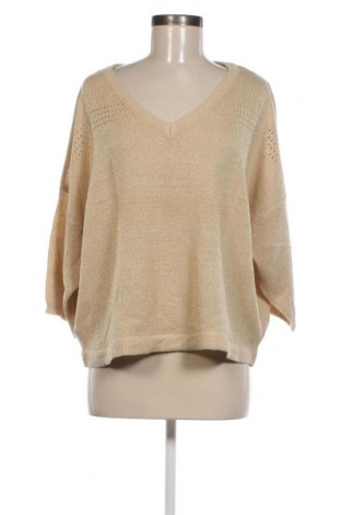 Γυναικείο πουλόβερ Okay, Μέγεθος L, Χρώμα Χρυσαφί, Τιμή 5,02 €