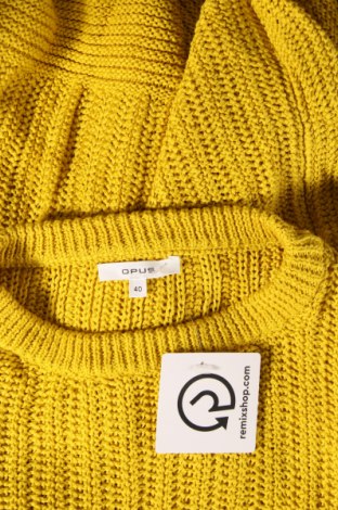 Дамски пуловер Opus, Размер M, Цвят Жълт, Цена 7,95 лв.
