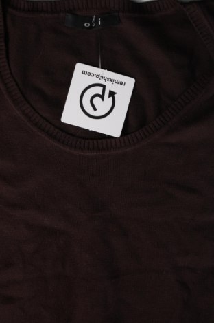 Дамски пуловер Oui, Размер L, Цвят Кафяв, Цена 7,04 лв.