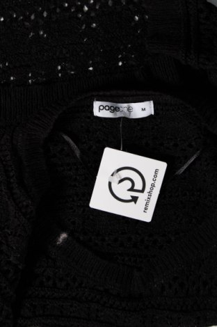 Дамски пуловер Page One, Размер M, Цвят Черен, Цена 13,05 лв.