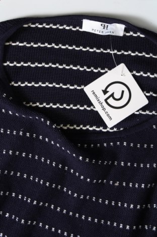 Дамски пуловер Peter Hahn, Размер XL, Цвят Син, Цена 44,00 лв.