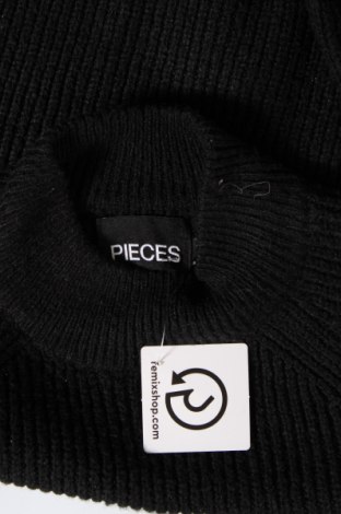 Γυναικείο πουλόβερ Pieces, Μέγεθος XS, Χρώμα Μαύρο, Τιμή 13,92 €