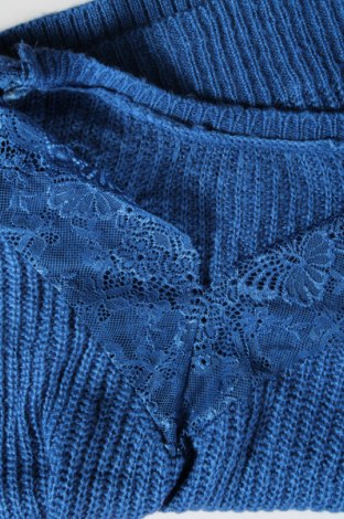 Γυναικείο πουλόβερ Pieces, Μέγεθος L, Χρώμα Μπλέ, Τιμή 5,57 €