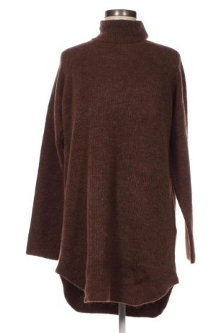 Дамски пуловер Pieces, Размер XL, Цвят Кафяв, Цена 24,30 лв.