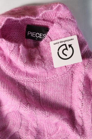 Női pulóver Pieces, Méret M, Szín Rózsaszín, Ár 5 074 Ft