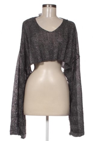 Γυναικείο πουλόβερ Pretty Little Thing, Μέγεθος S, Χρώμα Ασημί, Τιμή 7,18 €