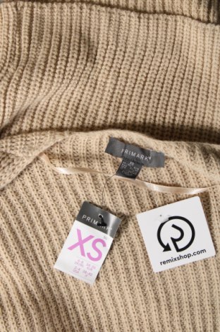 Γυναικείο πουλόβερ Primark, Μέγεθος XS, Χρώμα  Μπέζ, Τιμή 12,80 €