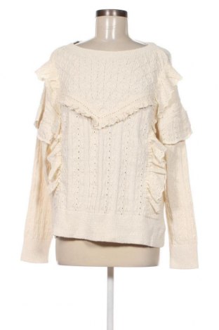 Дамски пуловер Promod, Размер XL, Цвят Бял, Цена 14,50 лв.