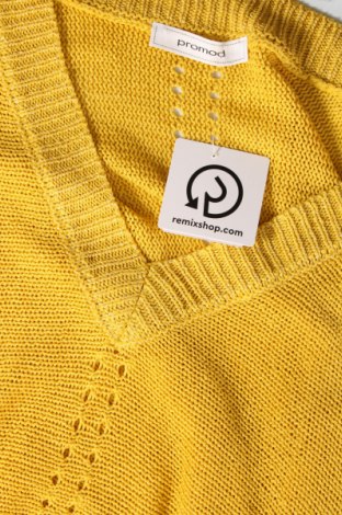 Дамски пуловер Promod, Размер L, Цвят Жълт, Цена 13,05 лв.
