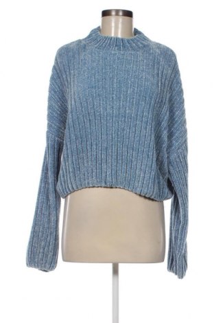 Γυναικείο πουλόβερ Pull&Bear, Μέγεθος M, Χρώμα Μπλέ, Τιμή 3,71 €