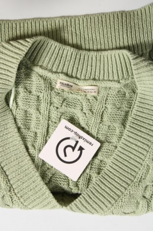 Γυναικείο πουλόβερ Pull&Bear, Μέγεθος S, Χρώμα Πράσινο, Τιμή 17,94 €