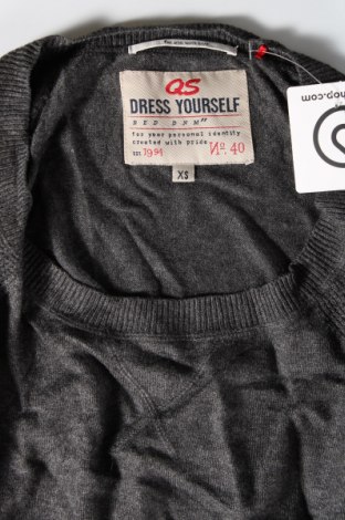 Дамски пуловер Q/S by S.Oliver, Размер XS, Цвят Сив, Цена 8,70 лв.