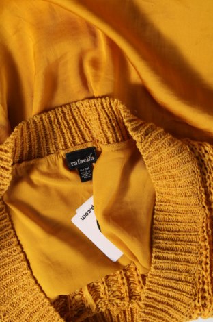 Дамски пуловер Rafaella, Размер S, Цвят Жълт, Цена 6,38 лв.