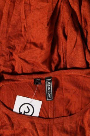 Дамски пуловер Rainbow, Размер L, Цвят Оранжев, Цена 13,05 лв.
