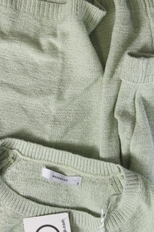 Дамски пуловер Reserve, Размер S, Цвят Зелен, Цена 13,05 лв.
