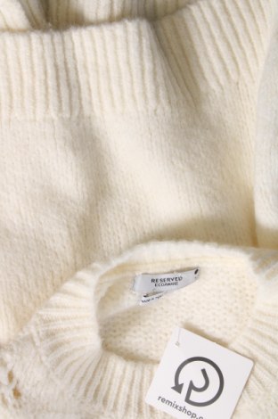 Γυναικείο πουλόβερ Reserved, Μέγεθος S, Χρώμα Εκρού, Τιμή 6,97 €