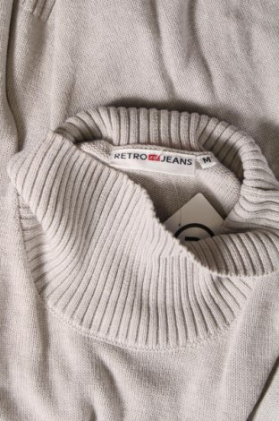 Дамски пуловер Retro Jeans, Размер M, Цвят Сив, Цена 9,24 лв.