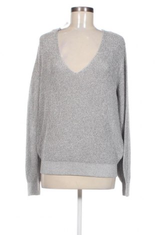 Дамски пуловер Review, Размер L, Цвят Сребрист, Цена 8,70 лв.