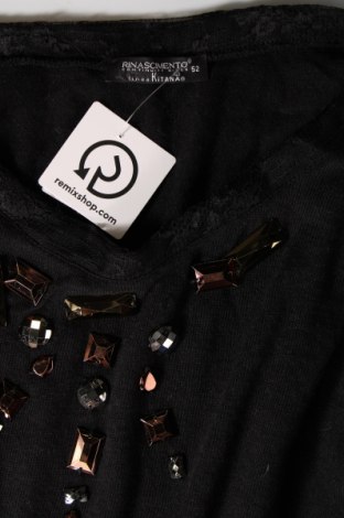 Γυναικείο πουλόβερ Rinascimento, Μέγεθος 3XL, Χρώμα Μαύρο, Τιμή 15,52 €