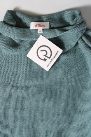 Дамски пуловер S.Oliver, Размер L, Цвят Зелен, Цена 29,00 лв.