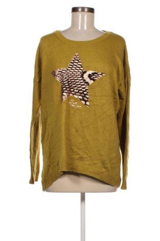 Дамски пуловер S.Oliver, Размер XL, Цвят Зелен, Цена 8,70 лв.