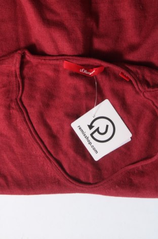 Γυναικείο πουλόβερ S.Oliver, Μέγεθος XL, Χρώμα Κόκκινο, Τιμή 17,94 €