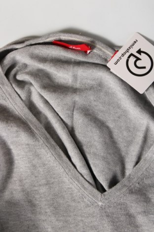 Дамски пуловер S.Oliver, Размер XL, Цвят Сив, Цена 35,00 лв.