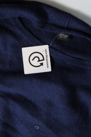 Дамски пуловер S.Oliver Black Label, Размер L, Цвят Син, Цена 44,00 лв.