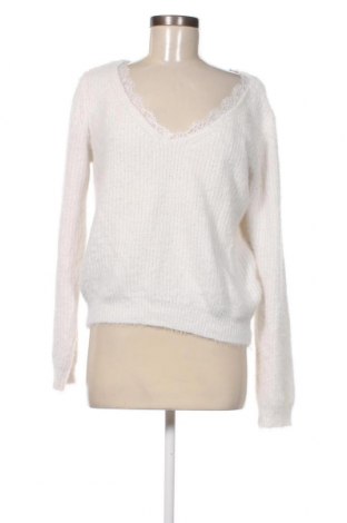 Дамски пуловер SHEIN, Размер M, Цвят Бял, Цена 13,05 лв.