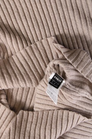Дамски пуловер SHEIN, Размер S, Цвят Бежов, Цена 13,05 лв.
