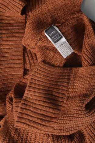 Γυναικείο πουλόβερ SHEIN, Μέγεθος XL, Χρώμα Καφέ, Τιμή 5,20 €