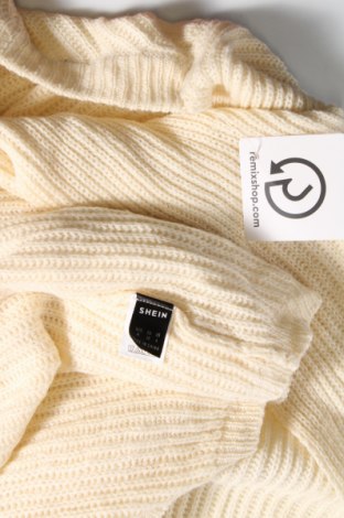 Дамски пуловер SHEIN, Размер M, Цвят Екрю, Цена 8,41 лв.