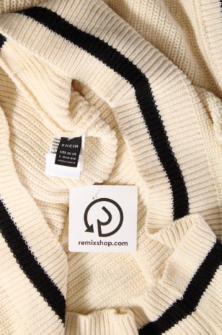 Дамски пуловер SHEIN, Размер L, Цвят Екрю, Цена 13,05 лв.
