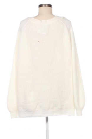 Γυναικείο πουλόβερ Samoon, Μέγεθος XXL, Χρώμα Λευκό, Τιμή 21,65 €