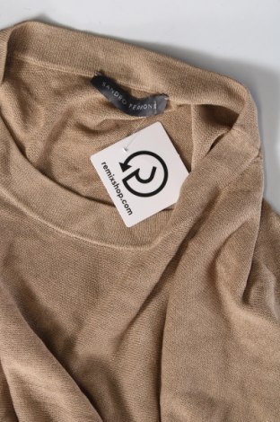 Дамски пуловер Sandro Ferrone, Размер L, Цвят Бежов, Цена 36,52 лв.