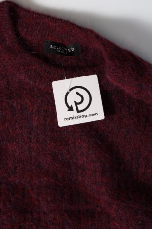 Дамски пуловер Selected Femme, Размер M, Цвят Червен, Цена 15,66 лв.