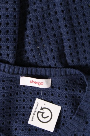 Női pulóver Sheego, Méret XXL, Szín Kék, Ár 6 106 Ft