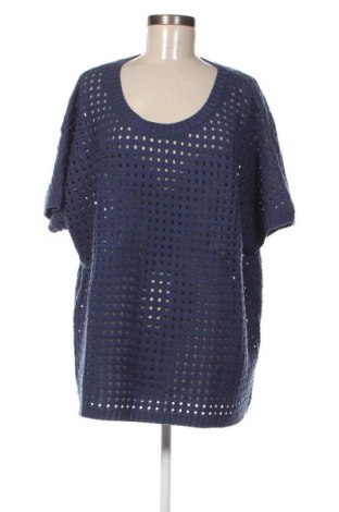 Γυναικείο πουλόβερ Sheego, Μέγεθος XXL, Χρώμα Μπλέ, Τιμή 14,89 €
