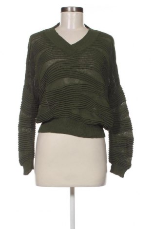 Дамски пуловер Shk, Размер M, Цвят Зелен, Цена 4,35 лв.
