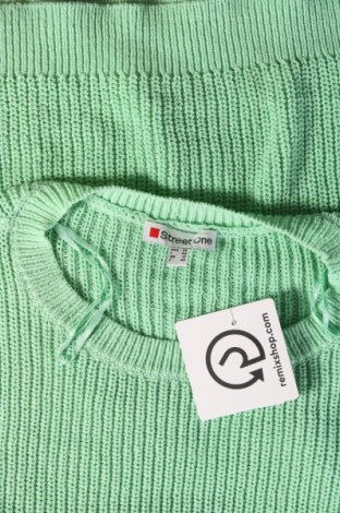 Дамски пуловер Street One, Размер M, Цвят Зелен, Цена 8,99 лв.
