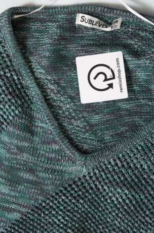 Γυναικείο πουλόβερ Sublevel, Μέγεθος M, Χρώμα Πράσινο, Τιμή 5,20 €