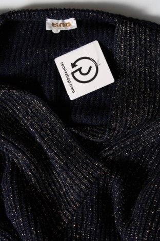 Дамски пуловер TINA, Размер M, Цвят Син, Цена 13,05 лв.