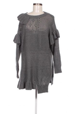 Дамски пуловер TWINSET, Размер M, Цвят Сив, Цена 146,37 лв.