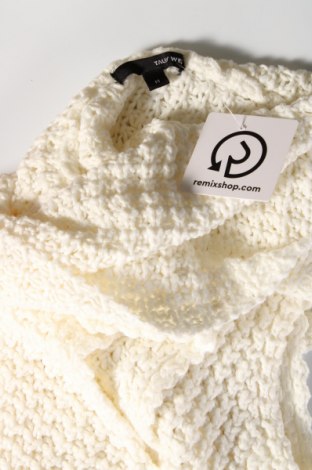 Γυναικείο πουλόβερ Tally Weijl, Μέγεθος M, Χρώμα Λευκό, Τιμή 1,79 €